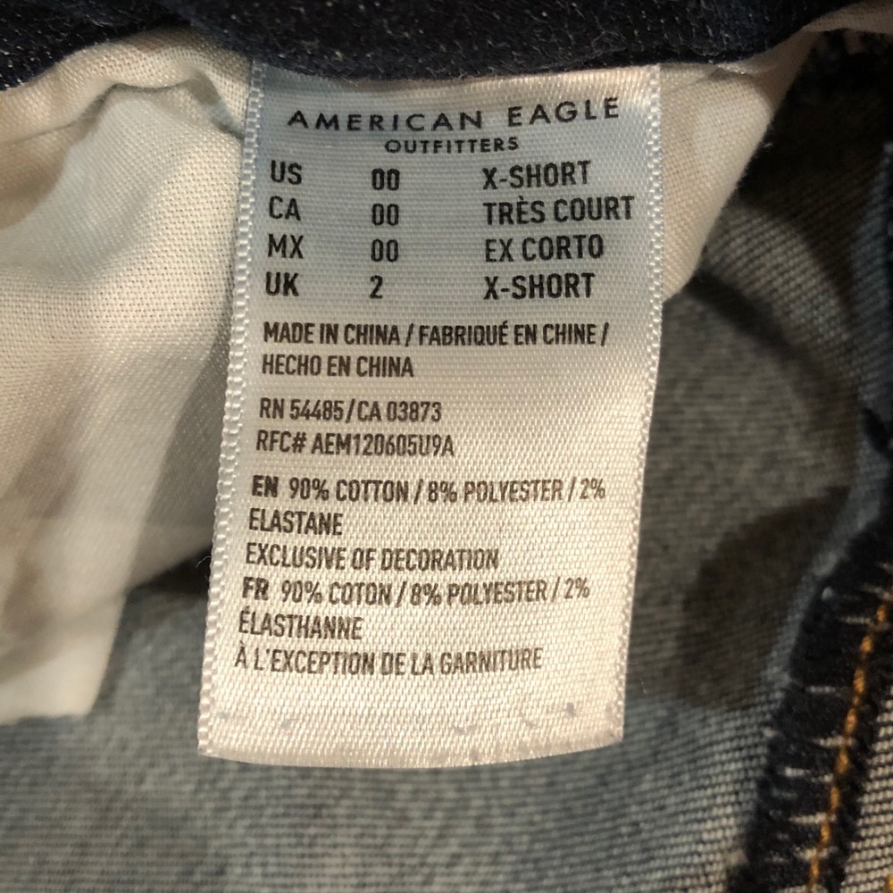 American Eagle High Rise Ripped Jeggings - Picture 8 of 8